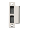 Schlage 10-072-112 T-square corner strike with plastic box in 630 satin stainless steel finish