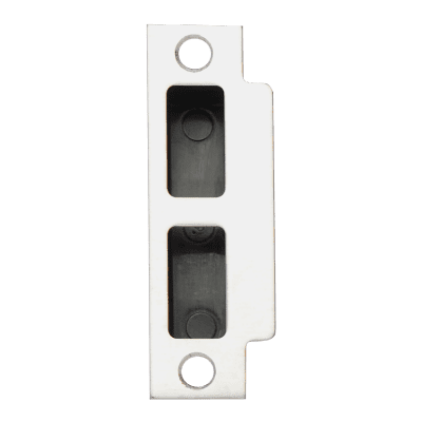 Schlage 10-072-100 T-square corner strike with plastic box in 626 satin chrome finish