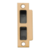 Schlage 10-072-100 T-square corner strike with plastic box in 612 satin bronze finish