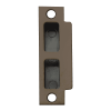 Schlage 10-072-100 T-square corner strike with plastic box in 643E aged bronze finish