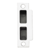 Schlage 10-072-100 T-square corner strike with plastic box in 625 bright chrome finish