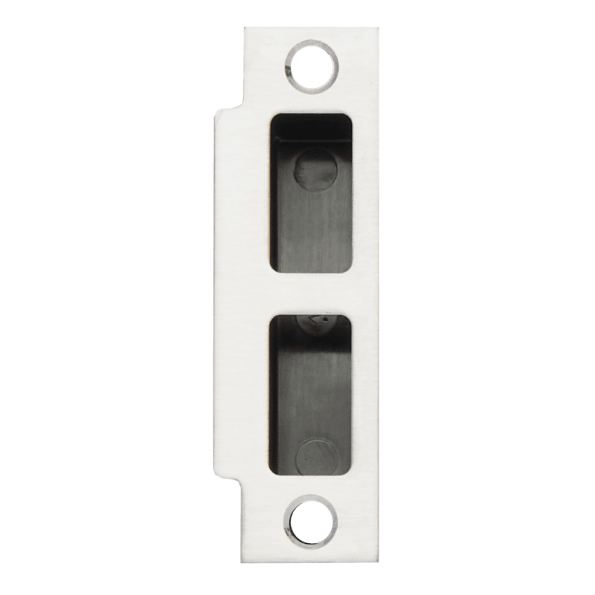 Schlage 10-072-078 square corner strike with box in 626 Satin Chrome finish