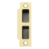Schlage 10-072-078 square corner strike with box in 606 Satin Brass finish