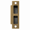 Schlage 10-072-078 square corner strike with box in 609 Antique Brass finish