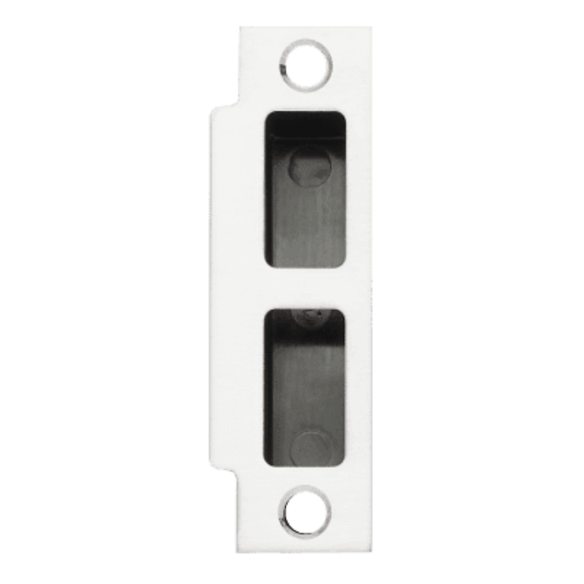 Schlage 10-072-078 square corner strike with box in 625 Bright Chrome finish