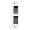 Schlage 10-072-078 square corner strike with box in 629 Bright Stainless Steel finish