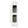 Schlage 10-072-078 square corner strike with box in 630 Satin Stainless Steel finish