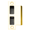 Schlage 10-072-134 T-square corner strike in 605 bright brass finish