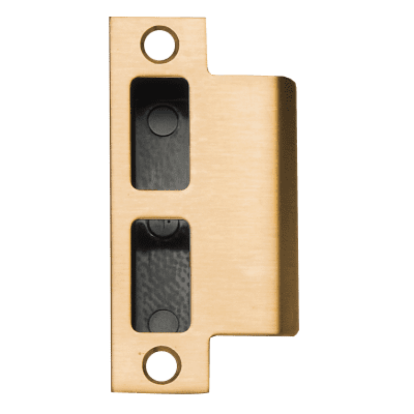 Schlage 10-072-134 T-square corner strike in 612 satin bronze finish