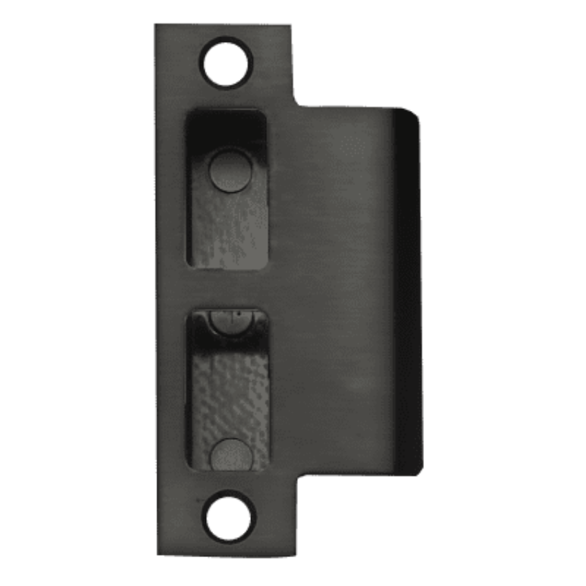 Schlage 10-072-134 T-square corner strike in 622 matte black finish