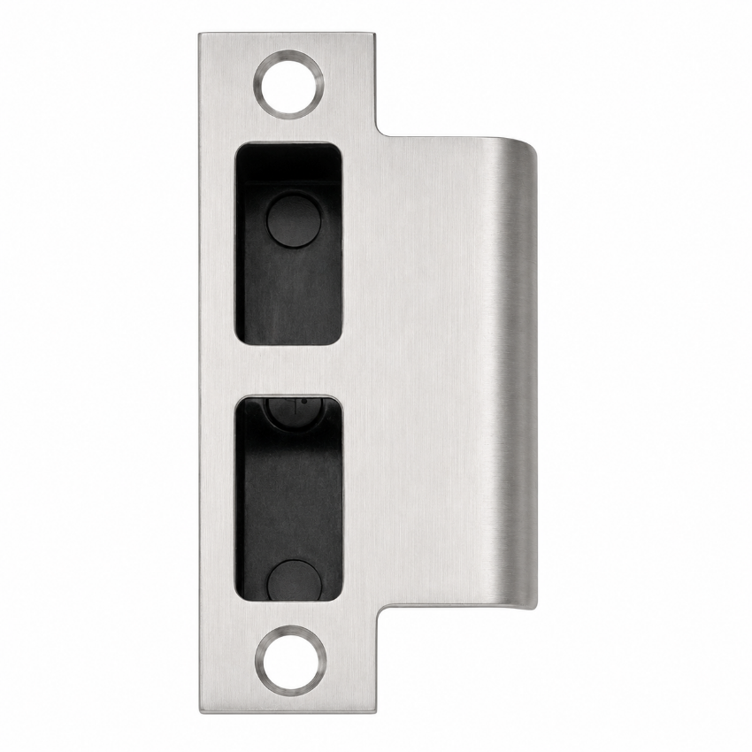 Schlage 10-072-134 T-square corner strike in 630 satin stainless steel finish
