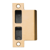 Schlage 10-072-200 T-square corner strike with plastic box in 612 satin bronze finish