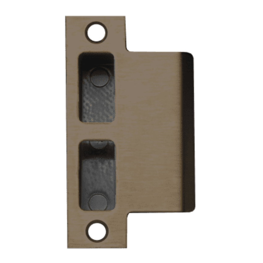 Schlage 10-072-200 T-square corner strike with plastic box in 613 oil rubbed bronze finish