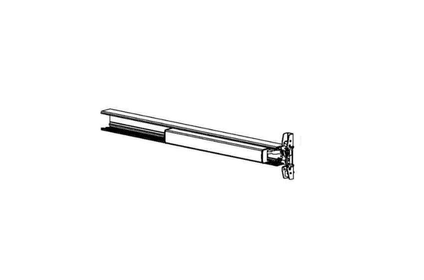 Detex 105500-165 ADVANTEX 87 centercase pushpad assembly