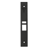 Schlage 09-663 latch x auxiliary latch armor front in 622 matte black finish