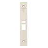 Schlage 09-663 latch x auxiliary latch armor front in 630 satin stainless steel finish