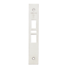 Schlage 09-666 armor front in 626 satin chrome finish