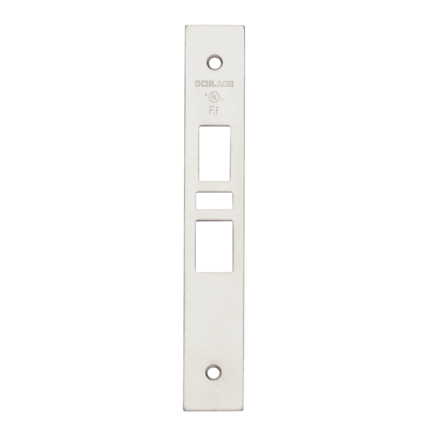 Schlage 09-666 armor front in 626 satin chrome finish