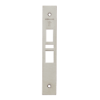 Schlage 09-666 armor front in 619 satin nickel finish