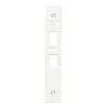 Schlage 09-666 armor front in 625 bright chrome finish