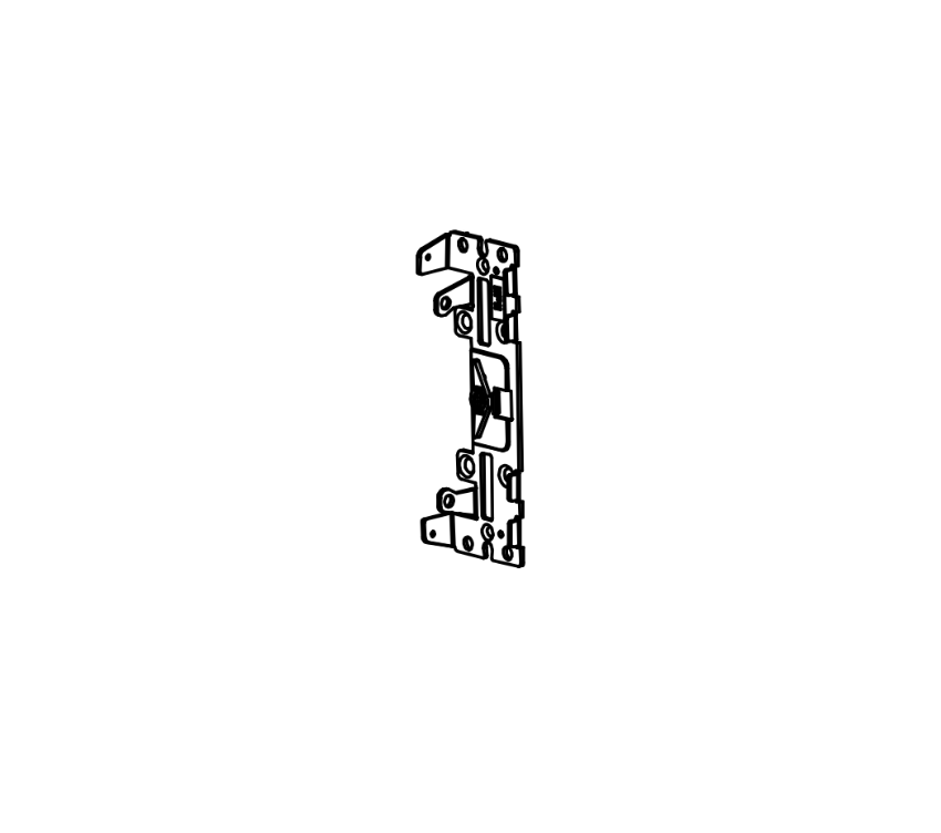 Detex 104171-1 wide CVR mounting plate for BP11
