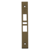 Schlage 09-672 latch auxiliary latch deadbolt armor front in 643E aged bronze finish