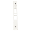 Schlage 09-672 latch auxiliary latch deadbolt armor front in 625 bright chrome finish