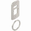 Schlage 23599368 interior shim plate and spring cage spacer in 619 satin nickel finish