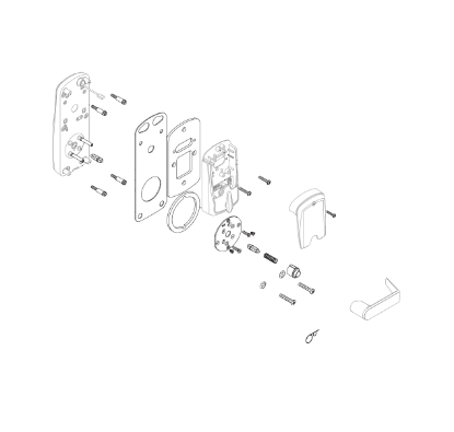 Schlage 23599376-138 Door Thickness Kit 1-3/8 inch