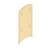 Schlage 23760309 8-inch decorative plate in 605 Bright Brass finish