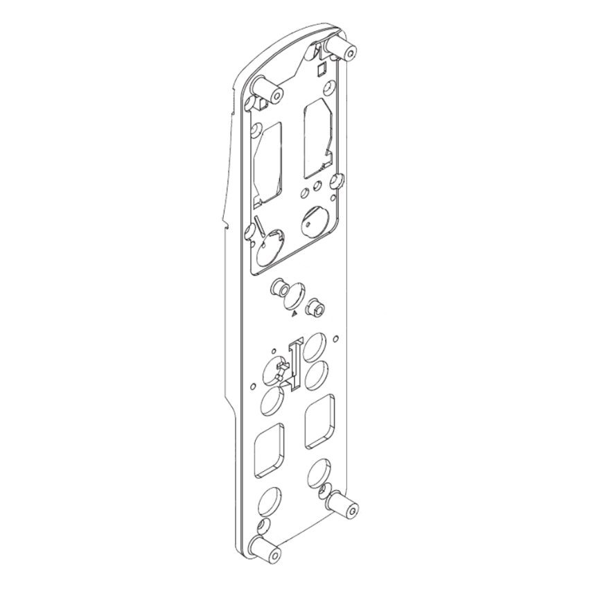 Schlage 47260739 exterior baseplate assembly