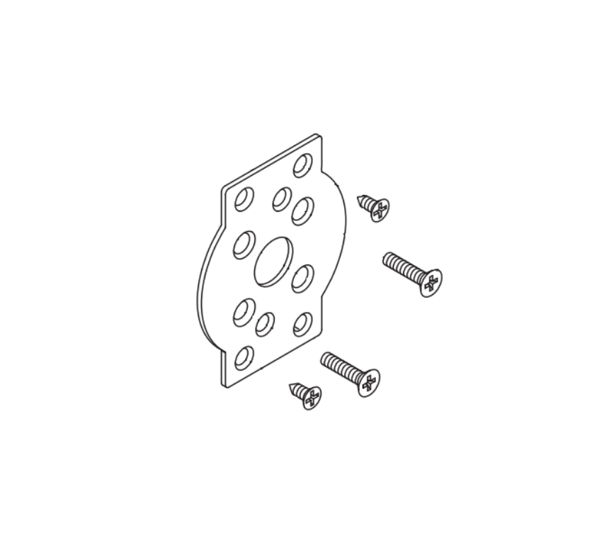 Schlage 46929030 alignment plate kit