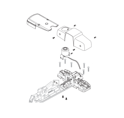 Schlage 47385866 rim exit IPB retrofit kit module
