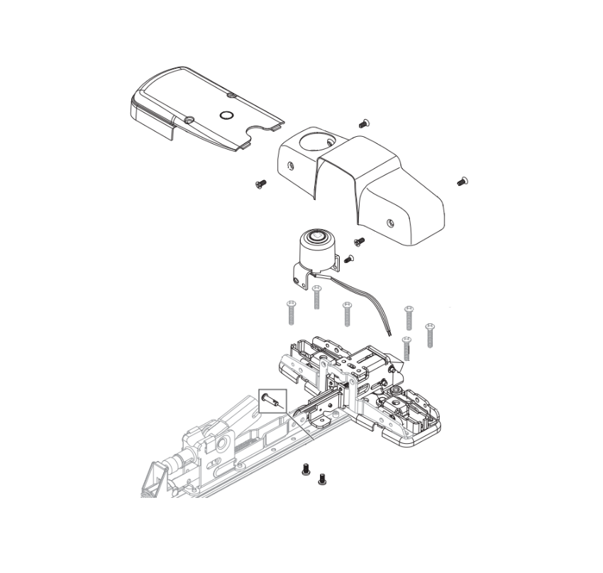 Schlage 47455862 AD-993 Mortise IPB Retrofit Kit Module