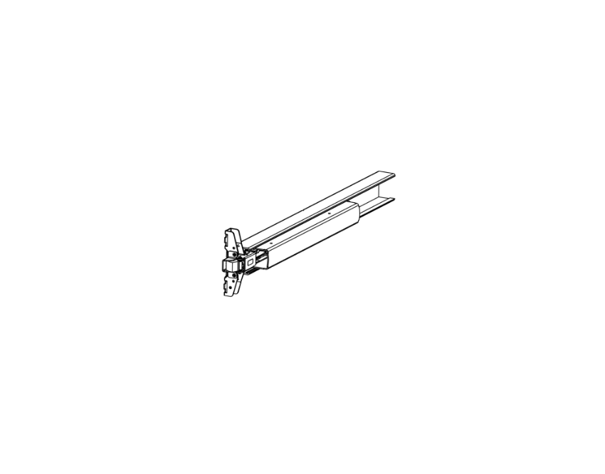 Detex 106900-14 centercase pushpad assembly for V50 V51 EE 36 inch exit devices