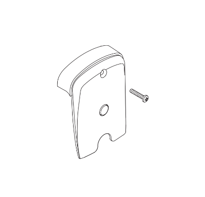 Schlage COM200P communication module cover with pushbutton
