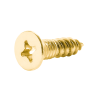 Schlage C203-736 605 Bright Brass ANSI Strike Screw Pack