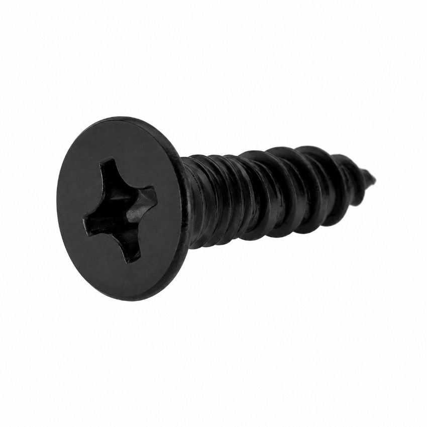 Schlage C203-736 622 Matte Black ANSI Strike Screw Pack