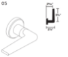 Picture of 09-402 05 Inside Lever For L Series