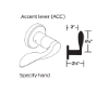 Picture of 09-402 ACC Inside Lever For L Series, ACC Lever