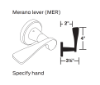 Picture of 09-402 MER Inside Lever For L Series