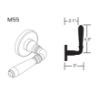 Picture of 09-402 M55 Inside Lever For L Series