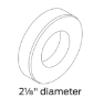 Picture of 09-403 A Rose for L Series Inside Lever