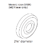 Picture of 09-403 MER Rose for L Series Inside Lever