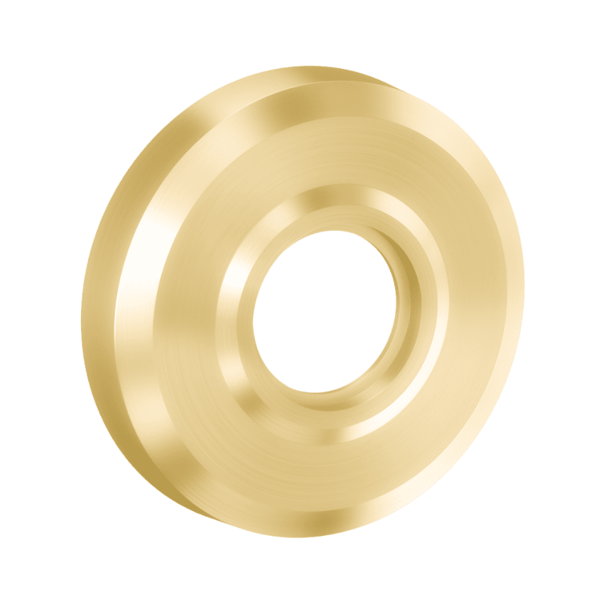Schlage 09-403 MER 605 bright brass inside rose for L Series lever