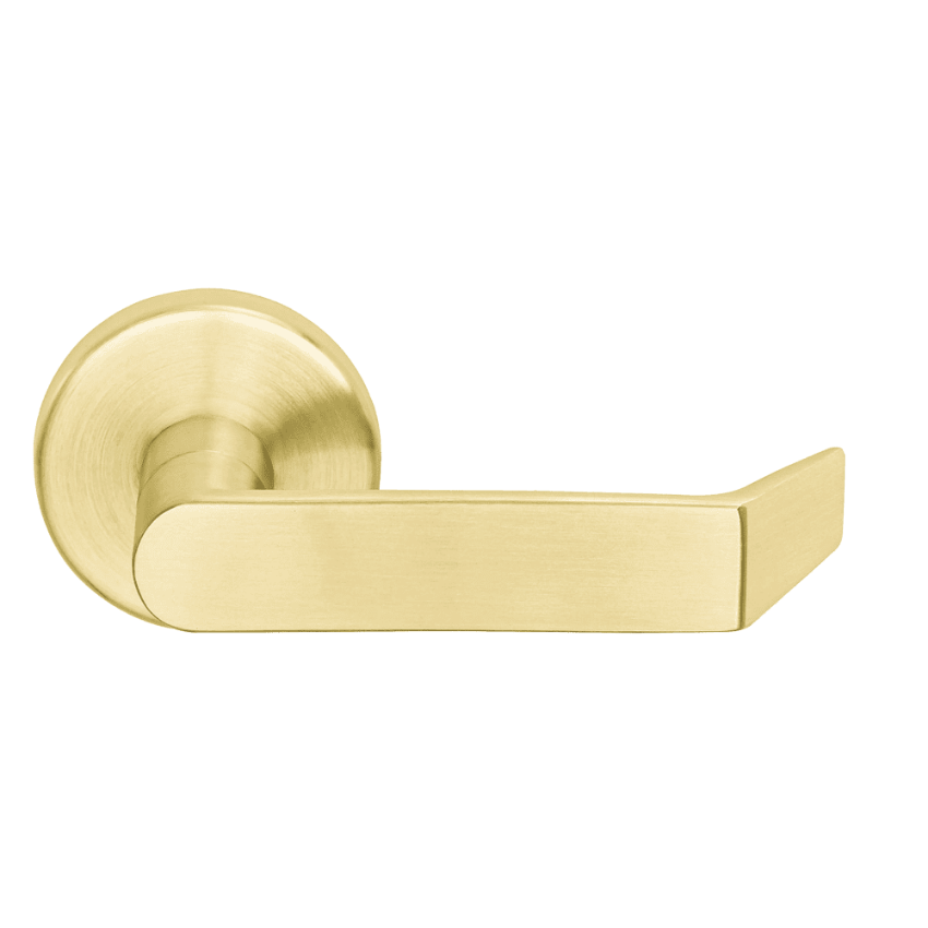 Schlage 09-506 06 Outside Lever Assembly 606 Satin Brass for L Series