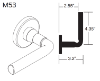 Picture of 09-506 M53 Outside Lever Assembly For L Series