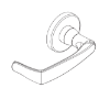 Schlage 09-506 M83 Outside Lever Assembly for L Series