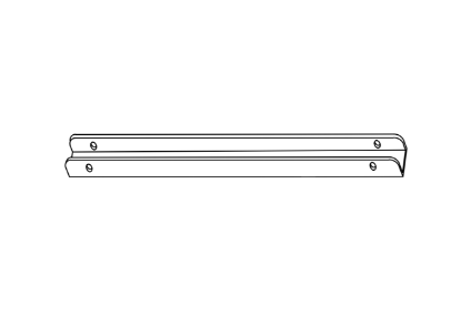 Detex 12785-1 Aluminum Slide Track OEM Replacement Part