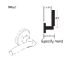 Picture of 09-506 M62 Outside Lever Assembly For L Series